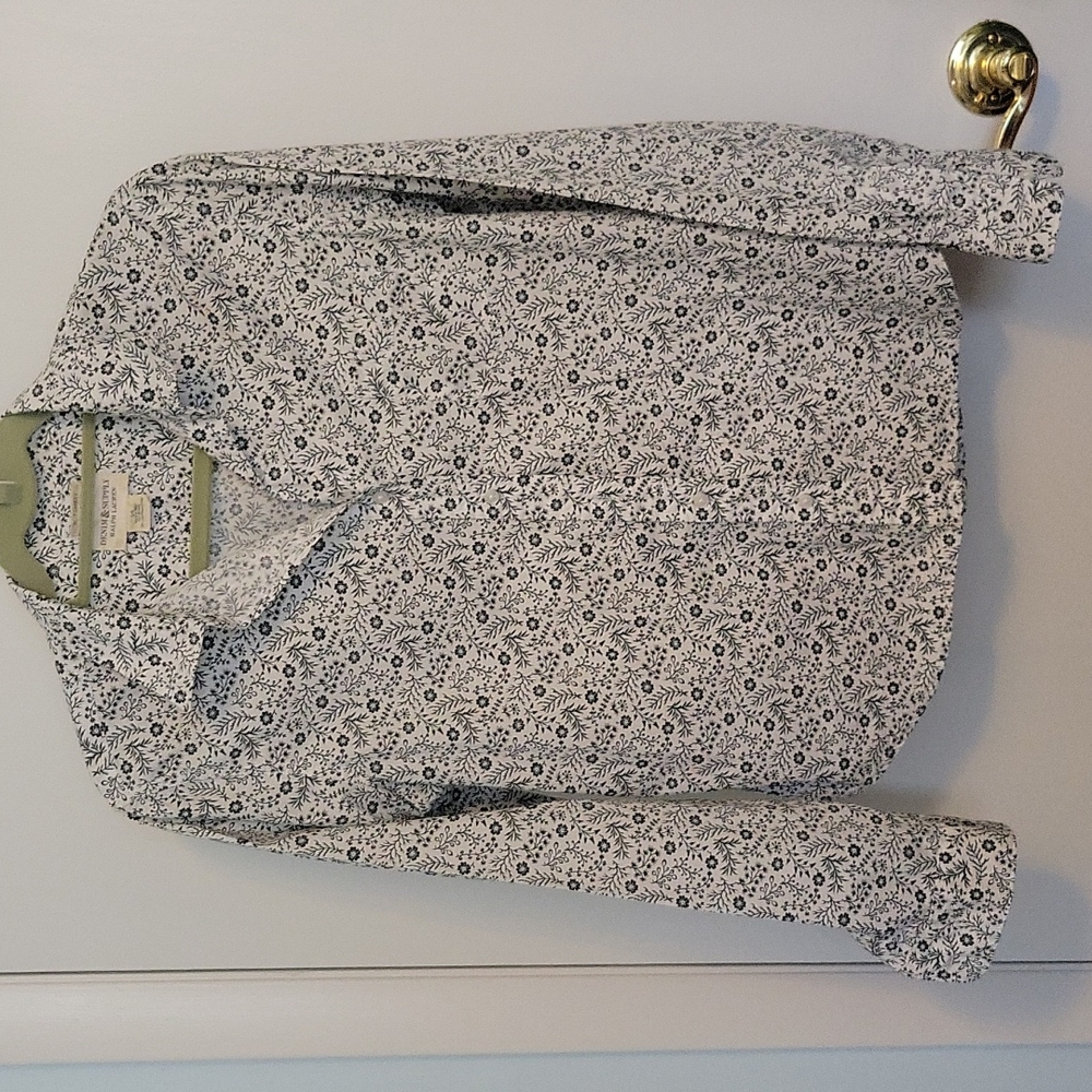 women's floral cotton shirt